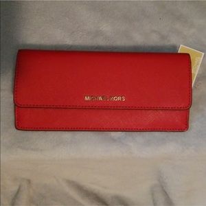 Michael Kors Jet Set Flat Wallet, NWT Reposh
